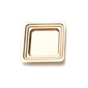 MINI VASSOIO ORO QUADRATO CM 6X6 PZ 100